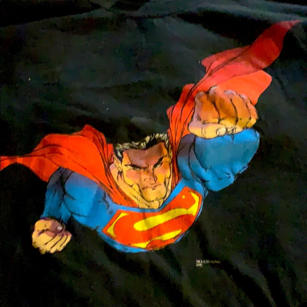 Flying superman T-shirt